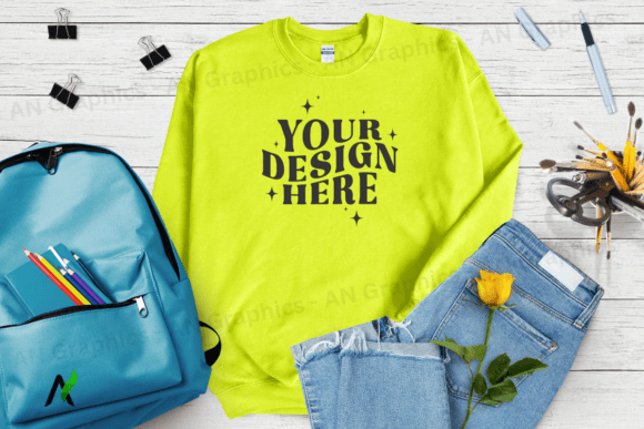 Back to School Gildan 18000 Mockup 0182: A Versatile Tool for Designers
