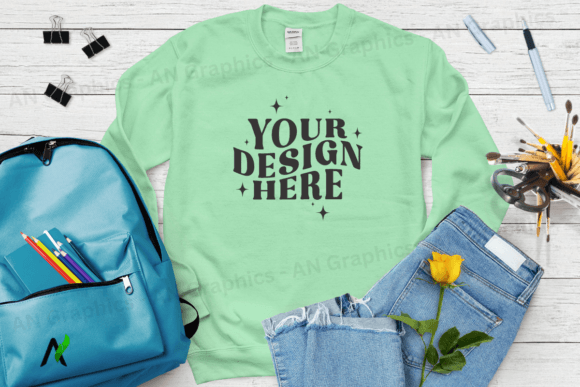 Back to School Gildan 18000 Mockup – 020: A Creative Tool for Designers and Businesses