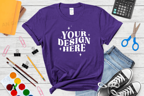 Back to School Gildan 5000 Mockup - 0109: A Versatile Tool for Designers