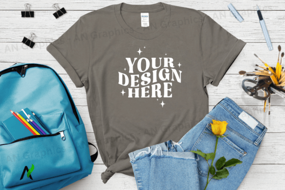 Back to School Gildan 5000 Mockup - 011: A Versatile Tool for Designers