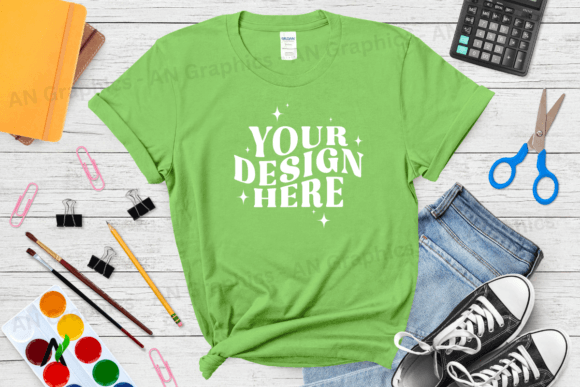 Back to School Gildan 5000 Mockup - 0110: A Powerful Tool for Designers and Merchants