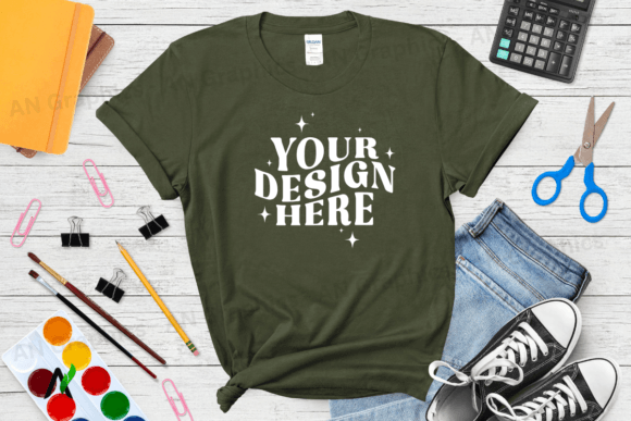 Back to School Gildan 5000 Mockup - 0113