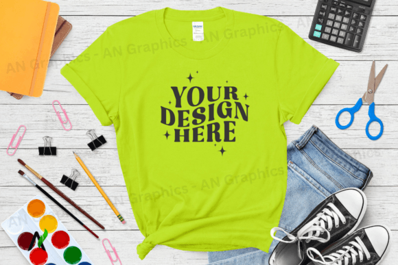 Back to School Gildan 5000 Mockup - 0125: A Strategic Tool for Designers and Creators