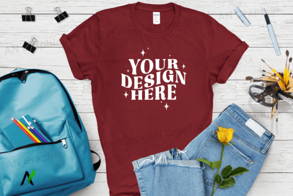 Back to School Gildan 5000 Mockup - 0151: A Powerful Tool for Designers