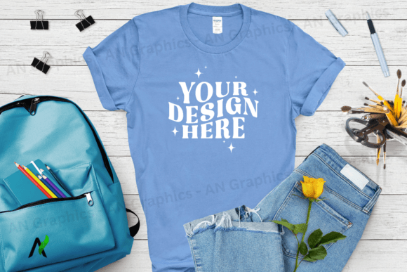 Back to School Gildan 5000 Mockup - 0152