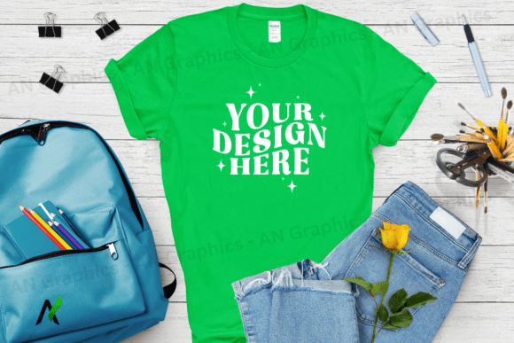 Back to School Gildan 5000 Mockup - 0161