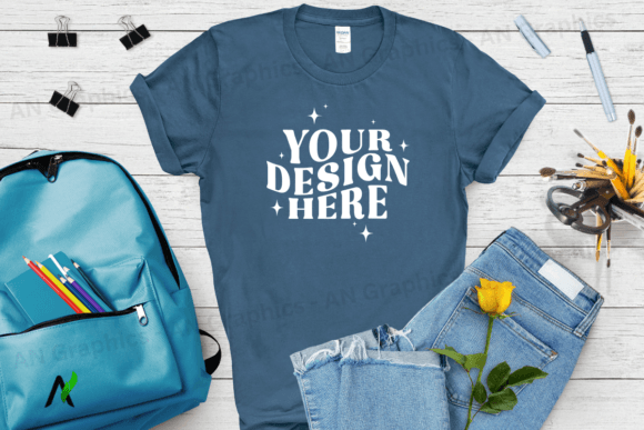 Back to School Gildan 5000 Mockup - 0175: A Versatile Tool for Designers