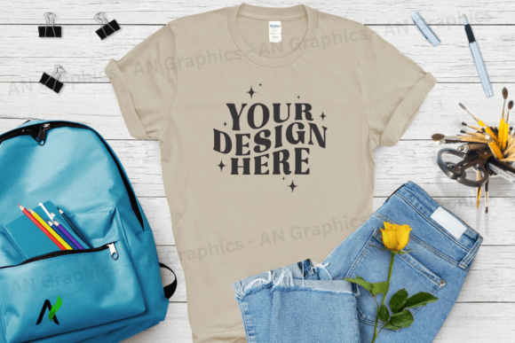 Back to School Gildan 5000 Mockup - 0198: A Creative Essential