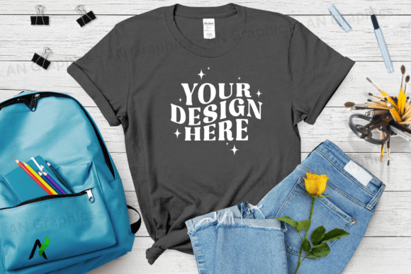 Back to School Gildan 5000 Mockup - 020