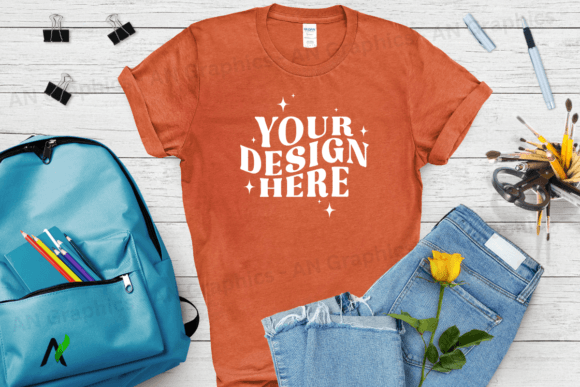 Back to School Gildan 5000 Mockup - 0202: A Strategic Tool for Designers and Creators