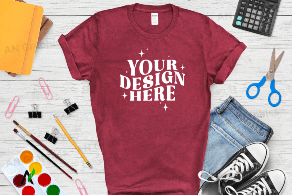 Back to School Gildan 5000 Mockup - 0211: A Powerful Tool for Designers