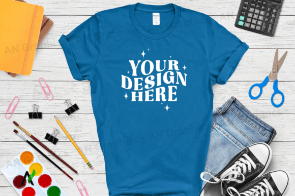 Back to School Gildan 5000 Mockup - 0269: A Versatile Tool for Designers and Creators