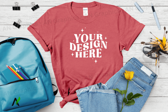 Back to School Gildan 5000 Mockup - 030: A Versatile Tool for Designers and Creators