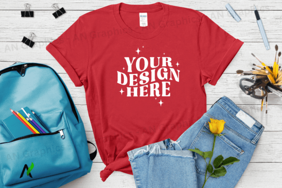 Back to School Gildan 5000 Mockup - 052: A Must-Have for Designers and Merchants