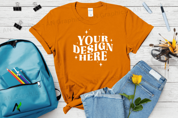 Back to School Gildan 5000 Mockup - 063: A Versatile Tool for Designers and Creators
