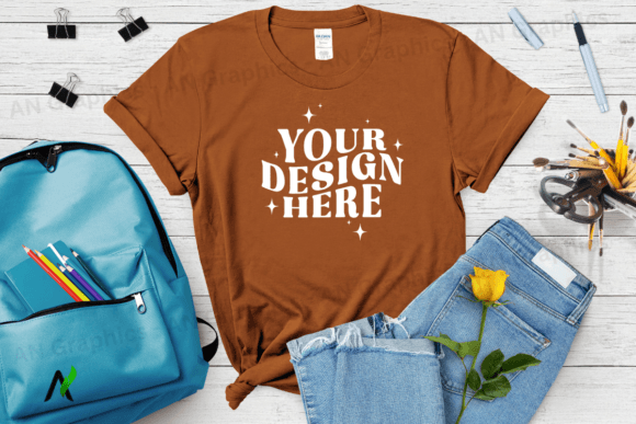 Back to School Gildan 5000 Mockup - 064: A Must-Have for Designers and Merchants