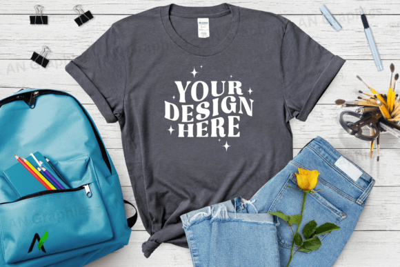 Back to School Gildan 5000 Mockup - 067: A Versatile Tool for Designers