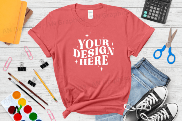 Back to School Gildan 5000 Mockup - 086: A Versatile Tool for Designers and Creators